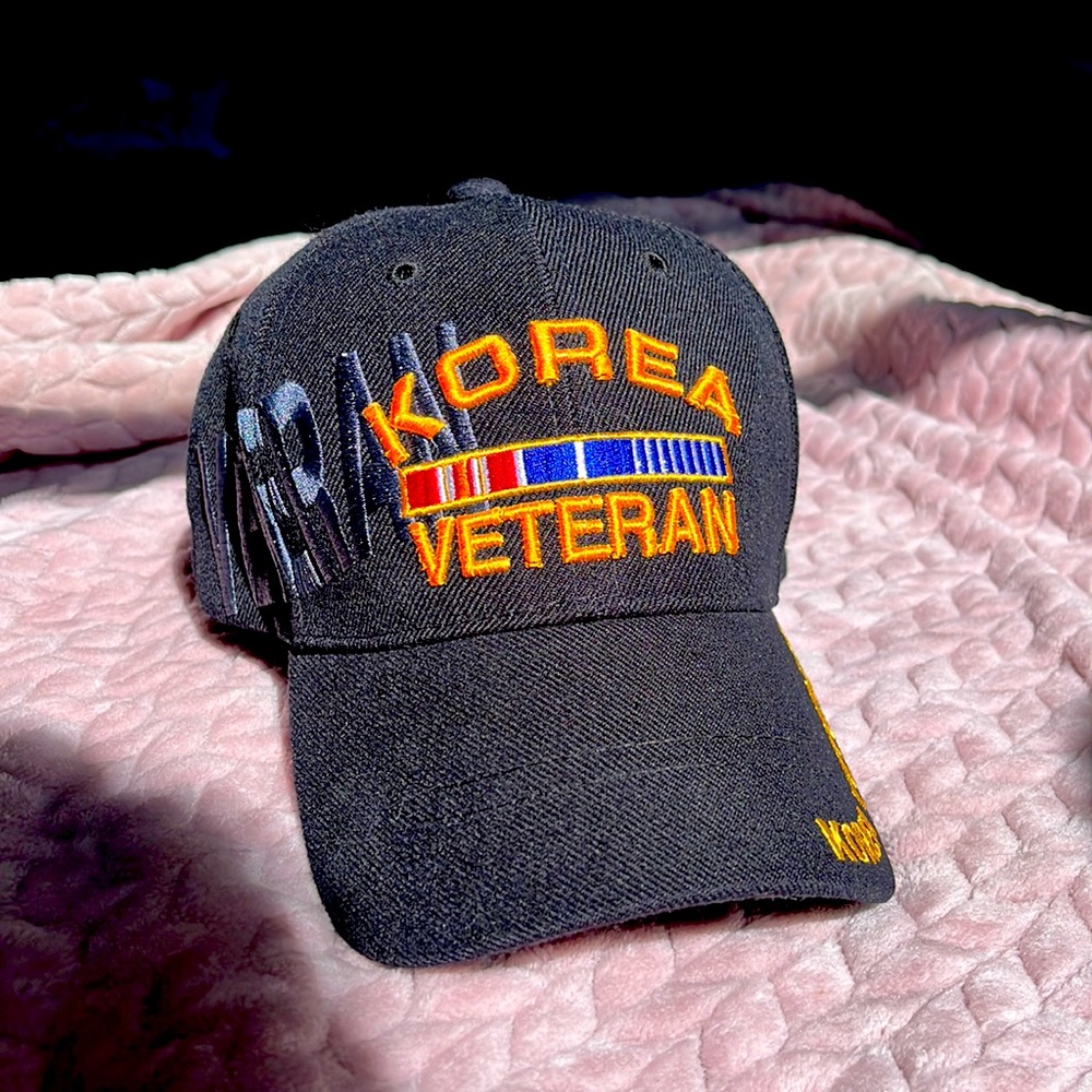 Korea Veteran Velcro adjustable Santo Cap hat, great condition!
